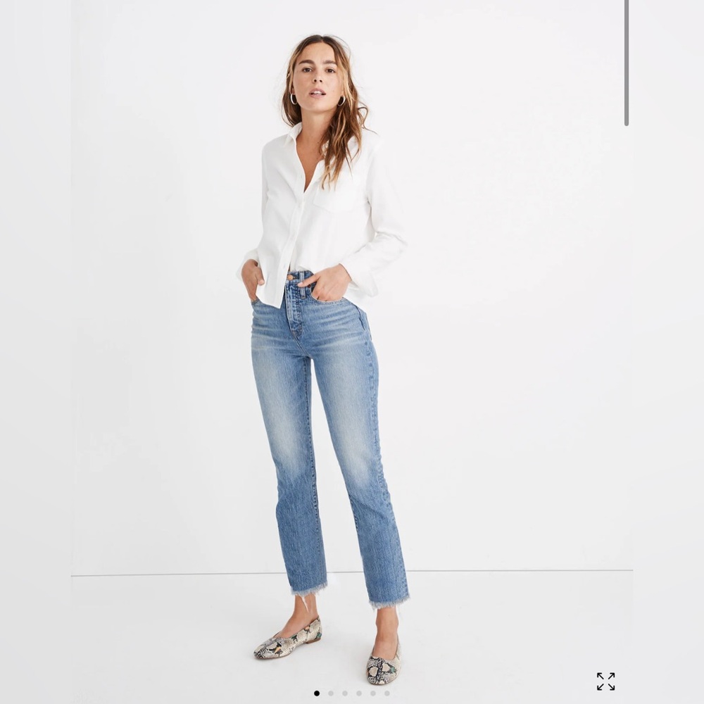 The Perfect Vintage Jean in Ainsworth wash. Size 26.